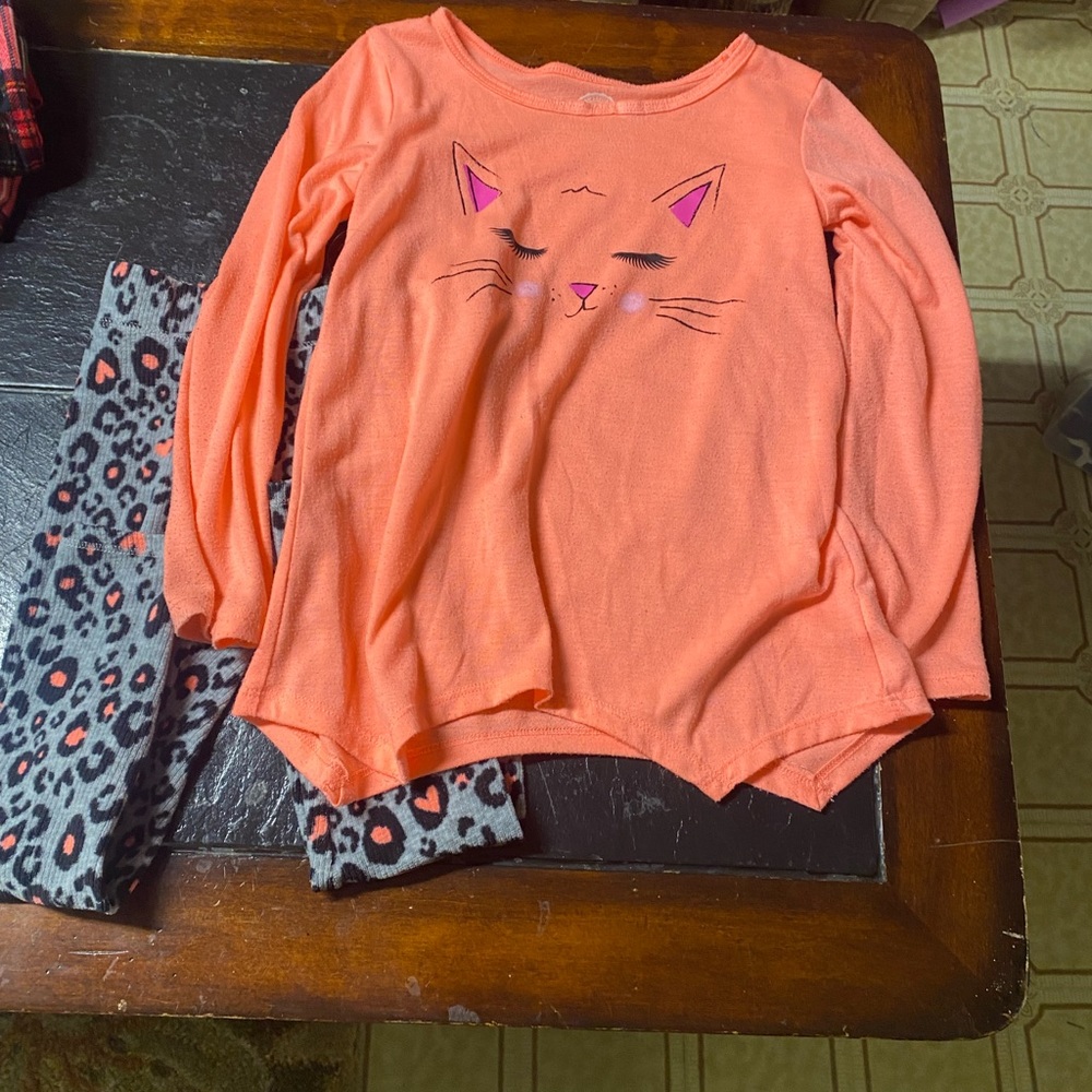 girls size 6 pj set